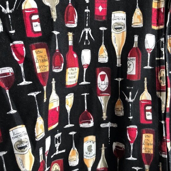 Custom Made Zip-Front Wine Smock 3XL - Picture 2 of 6